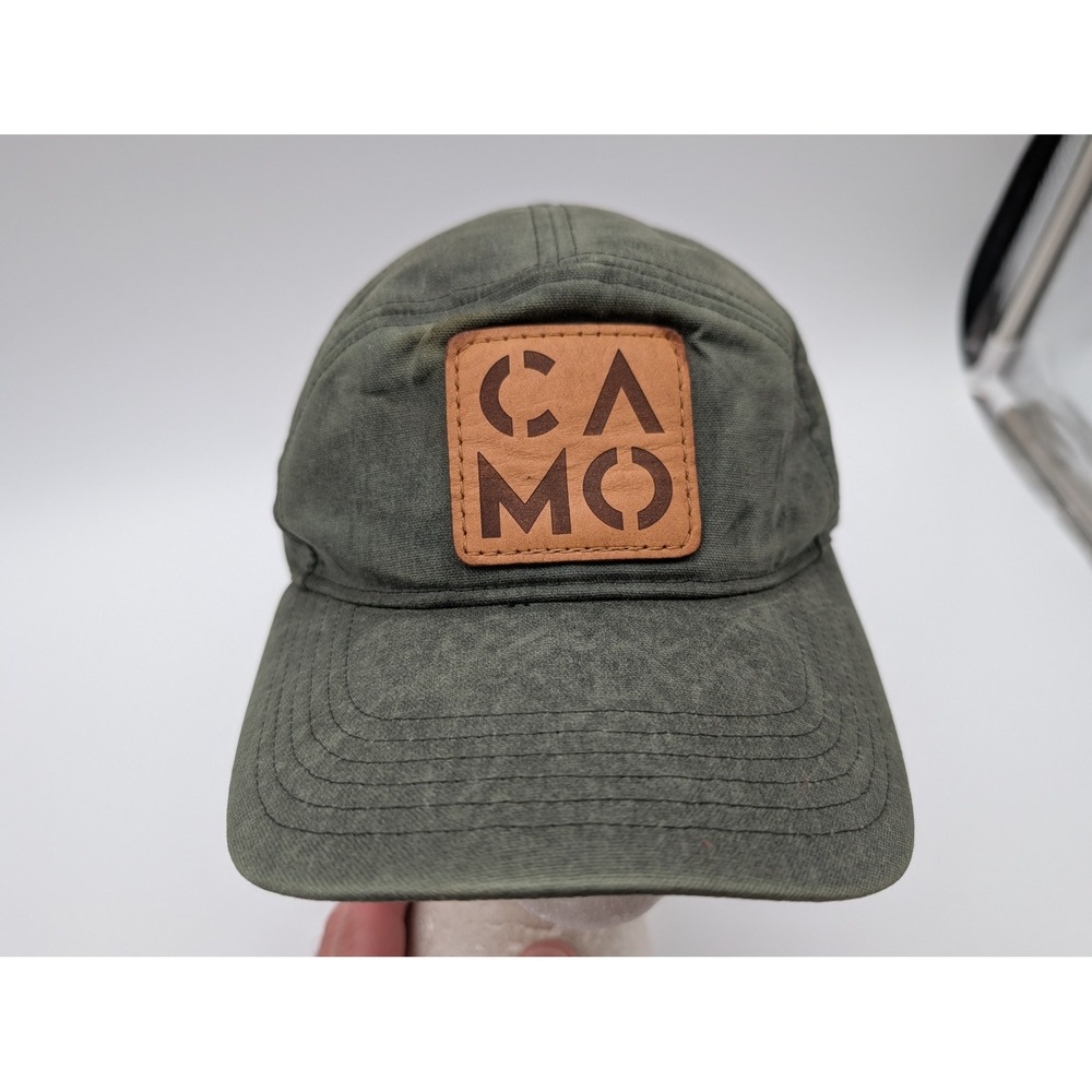 Richardson Outdoor CAMO Patch Hat Olive Green Washed Cotton Snapback Cap 937